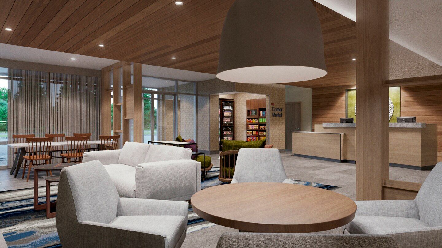 Fairfield Inn & Suites Springfield Енфілд Інтер'єр фото